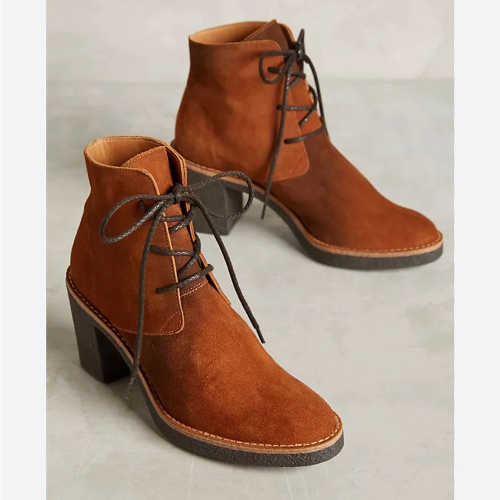 Spanish Suede Boots Anthropologie size 9